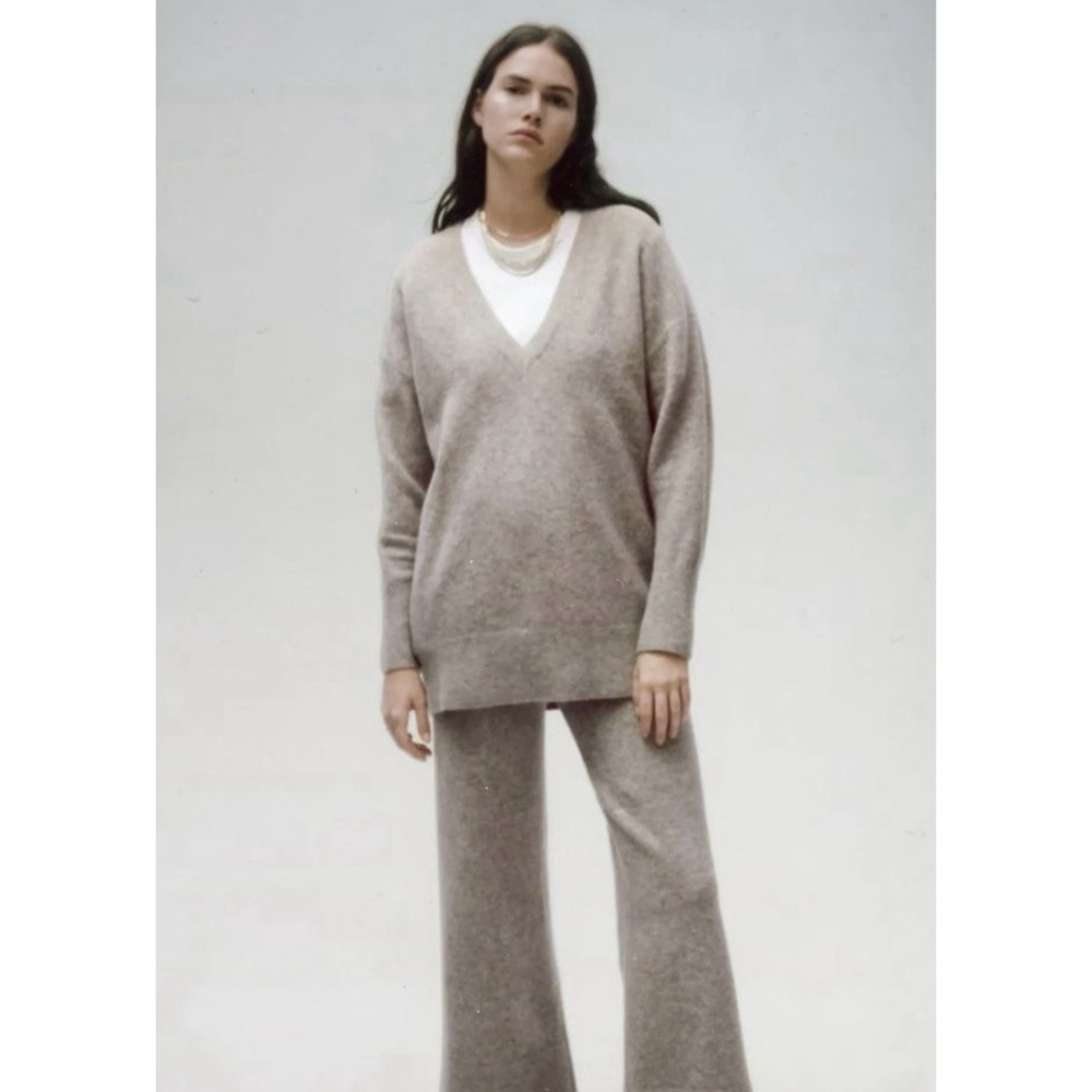 ZARA OVERSIZED KNIT SWEATER - Picture 13 of 13